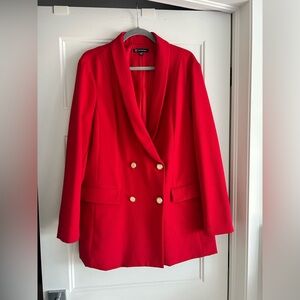 Double breasted blazer INC